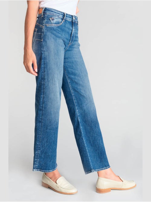Jeans push-up loose, ancho tiro alto PULP, 7/8 - Kiabi Jeans push-up loose, ancho tiro alto PULP, 7/8 - Kiabi