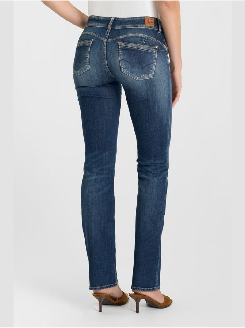 Jeans push-up recto PULP, largo 34 Azul - Kiabi