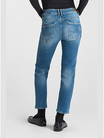 Jeans push-up recto tiro alto PULP, 7/8