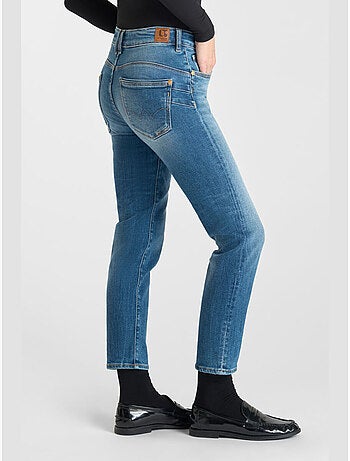 Jeans push-up recto tiro alto PULP, 7/8