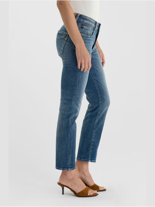 Jeans push-up recto tiro alto PULP, 7/8 - Kiabi