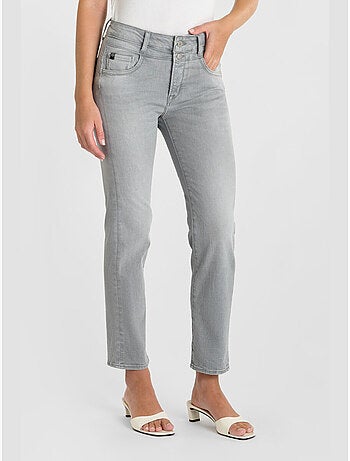 Jeans push-up recto tiro alto PULP, 7/8