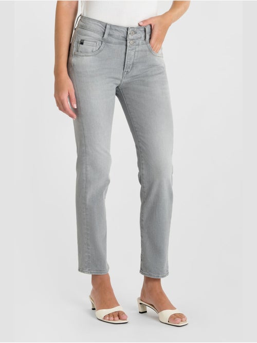 Jeans push-up recto tiro alto PULP, 7/8 - Kiabi Jeans push-up recto tiro alto PULP, 7/8 - Kiabi