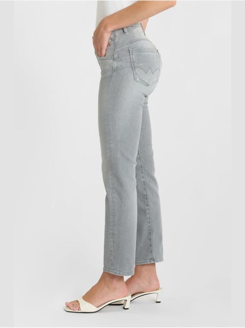 Jeans push-up recto tiro alto PULP, 7/8 - Kiabi Jeans push-up recto tiro alto PULP, 7/8 - Kiabi