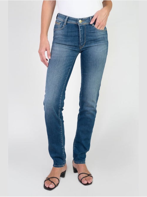 Jeans push-up recto tiro alto PULP, largo 34 - Kiabi Jeans push-up recto tiro alto PULP, largo 34 - Kiabi