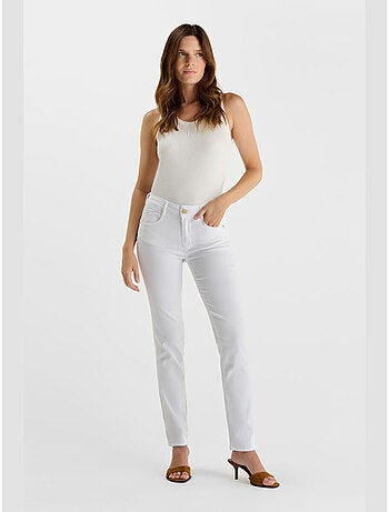 Jeans push-up recto tiro alto PULP, largo 34