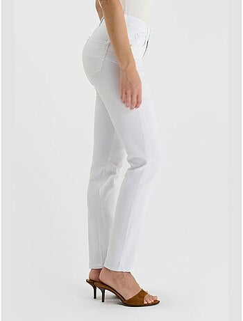 Jeans push-up recto tiro alto PULP, largo 34