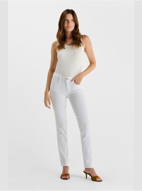 Jeans push-up recto tiro alto PULP, largo 34 - Kiabi