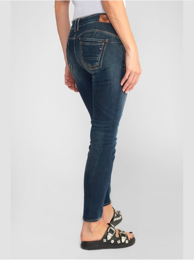 Jeans push-up slim PULP, 7/8 Azul - Kiabi