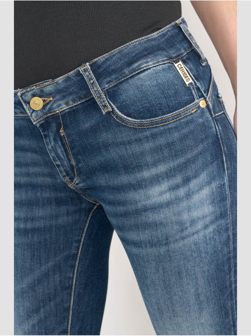 Jeans push-up slim PULP, 7/8 Azul - Kiabi