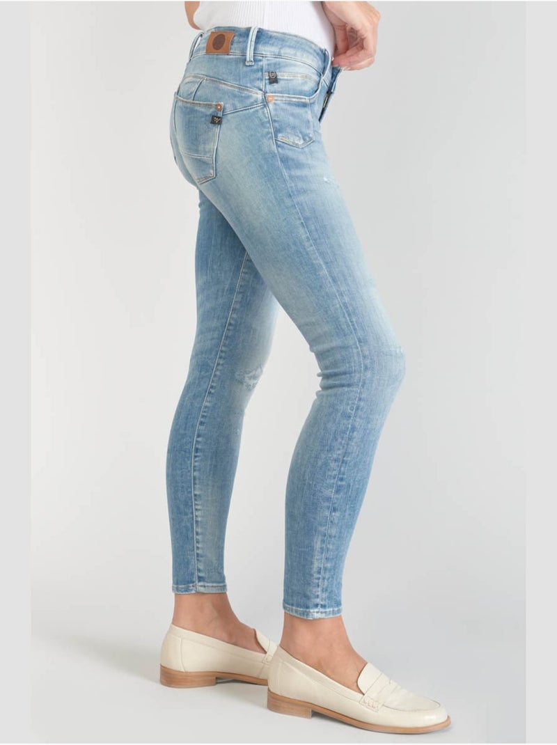 Jeans push-up slim PULP, 7/8 Azul - Kiabi