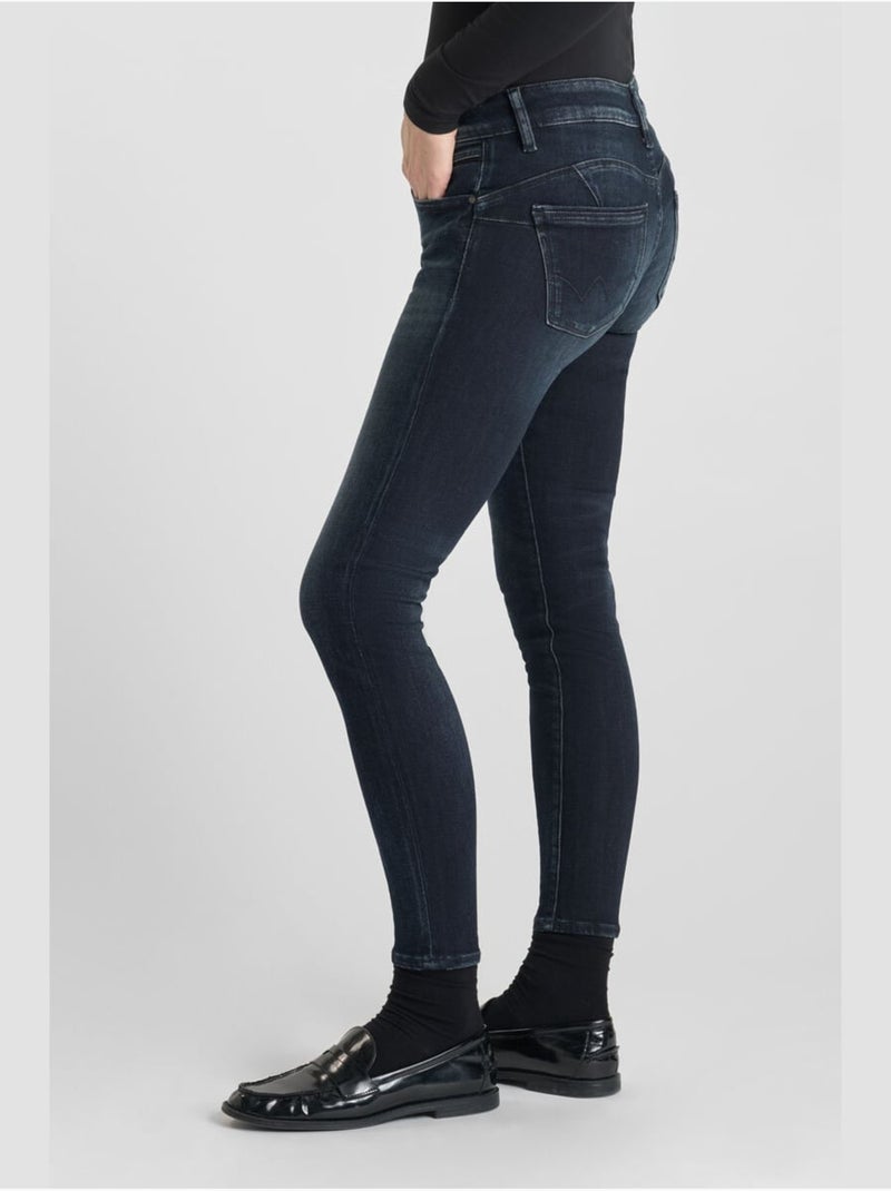 Jeans push-up slim PULP, 7/8 Azul - Kiabi