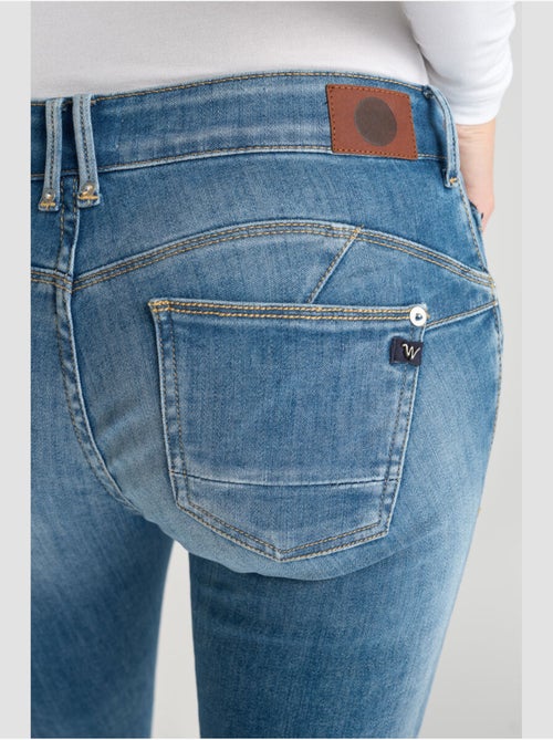 Jeans push-up slim PULP, 7/8 - Kiabi Jeans push-up slim PULP, 7/8 - Kiabi