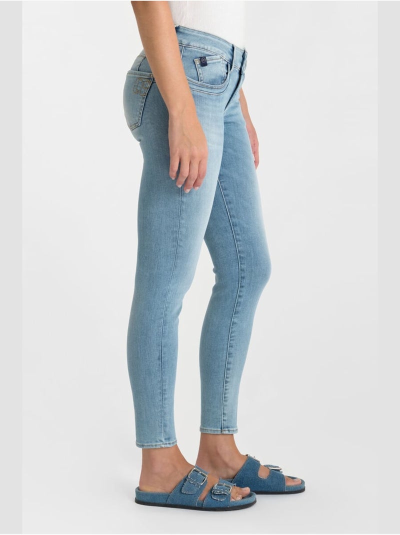 Jeans push-up slim PULP, 7/8 Azul - Kiabi