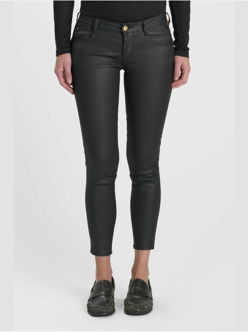 Jeans push-up slim pulp, 7/8 Negro - Kiabi