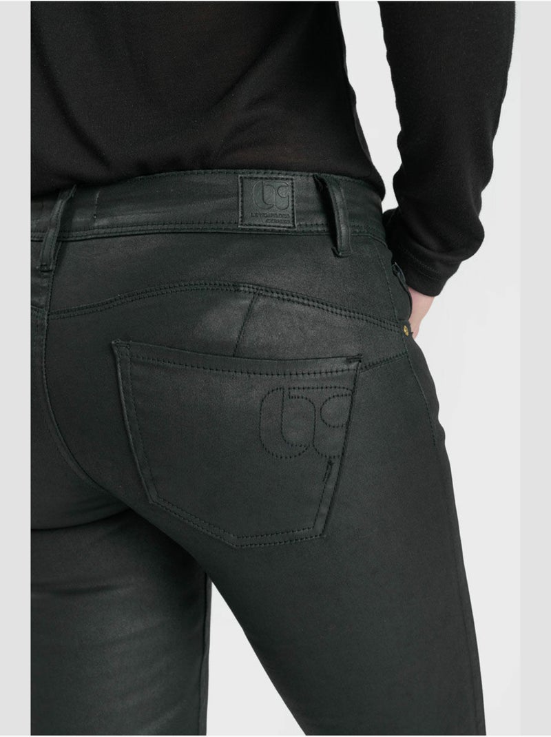 Jeans push-up slim pulp, 7/8 Negro - Kiabi