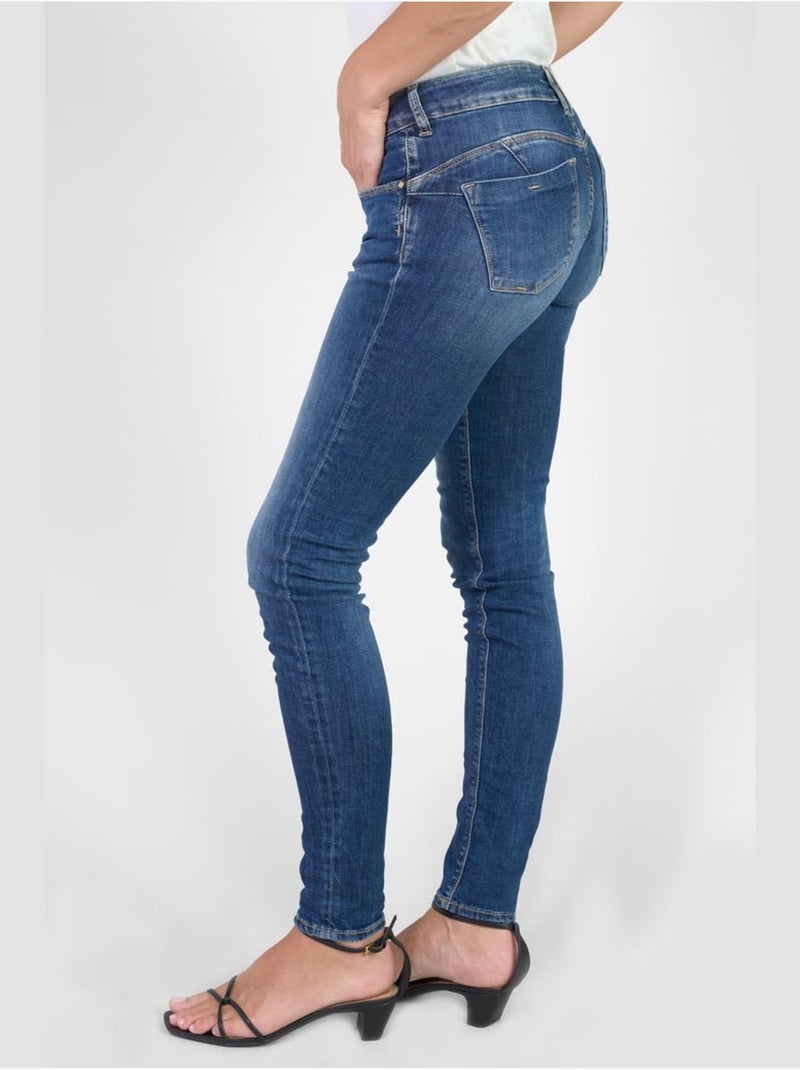 Jeans push-up slim PULP, largo 34 Azul - Kiabi