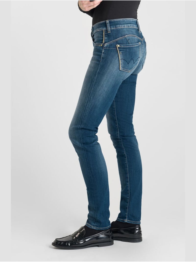 Jeans push-up slim PULP, largo 34 Azul - Kiabi