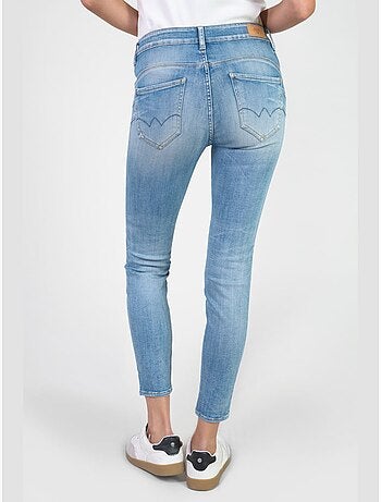 Jeans push-up slim tiro alto PULP, 7/8
