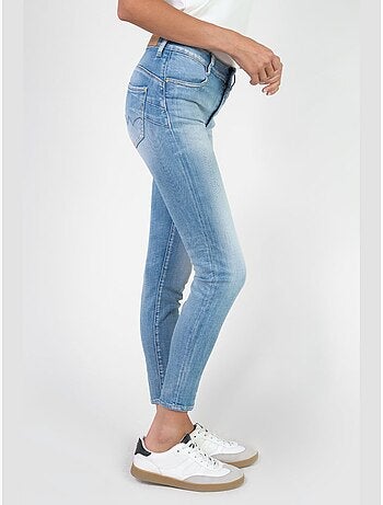 Jeans push-up slim tiro alto PULP, 7/8