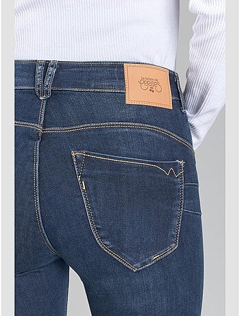 Jeans push-up slim tiro alto PULP, 7/8