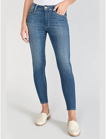 Jeans push-up slim tiro alto PULP, 7/8