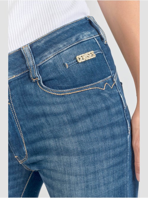 Jeans push-up slim tiro alto PULP, 7/8 - Kiabi Jeans push-up slim tiro alto PULP, 7/8 - Kiabi