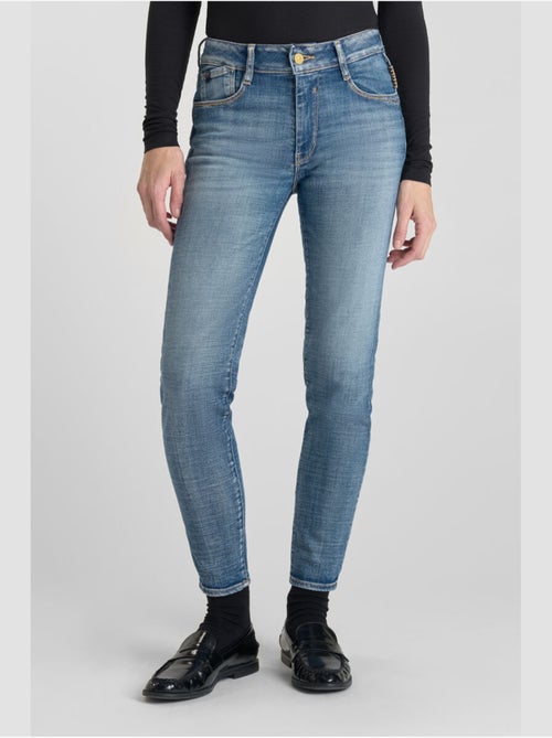 Jeans push-up slim tiro alto PULP, 7/8 - Kiabi Jeans push-up slim tiro alto PULP, 7/8 - Kiabi