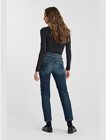 Jeans push-up slim tiro alto PULP, 7/8