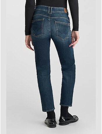 Jeans push-up slim tiro alto PULP, 7/8