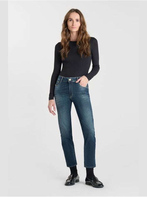 Jeans push-up slim tiro alto PULP, 7/8 - Kiabi Jeans push-up slim tiro alto PULP, 7/8 - Kiabi