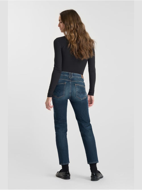 Jeans push-up slim tiro alto PULP, 7/8 - Kiabi Jeans push-up slim tiro alto PULP, 7/8 - Kiabi