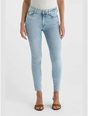 Jeans push-up slim tiro alto PULP, 7/8