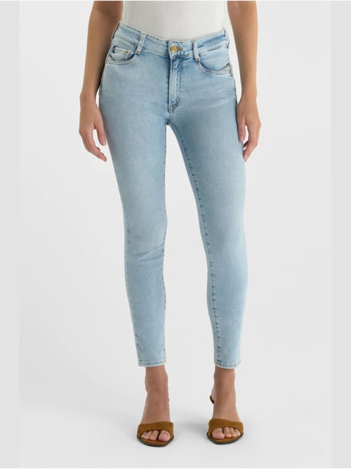 Jeans push-up slim tiro alto PULP, 7/8 - Kiabi Jeans push-up slim tiro alto PULP, 7/8 - Kiabi