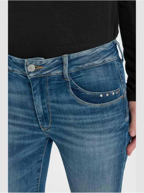 Jeans push-up slim tiro alto PULP, 7/8 - Kiabi