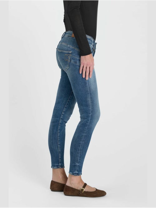 Jeans push-up slim tiro alto PULP, 7/8 - Kiabi