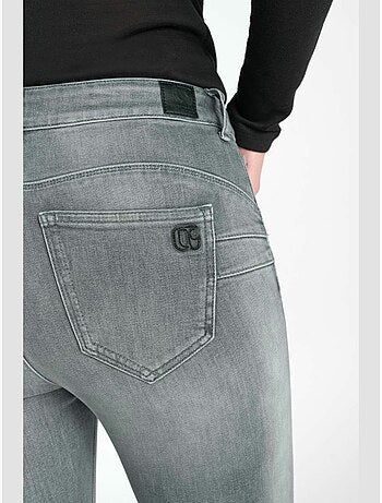 Jeans push-up slim tiro alto pulp, 7/8