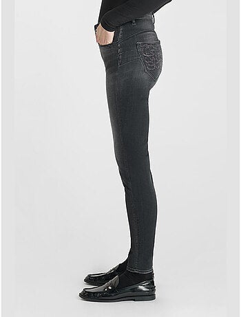 Jeans push-up slim tiro alto PULP, 7/8