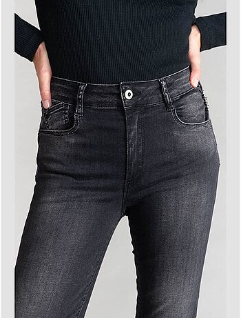Jeans push-up slim tiro alto PULP, 7/8