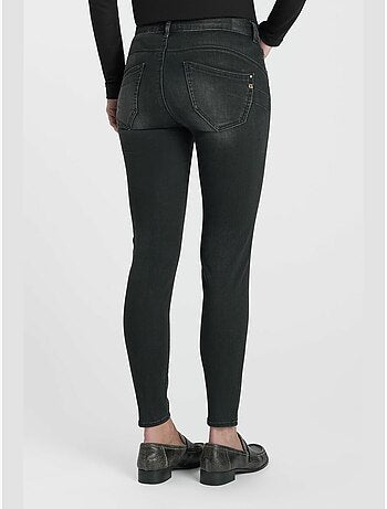 Jeans push-up slim tiro alto pulp, 7/8
