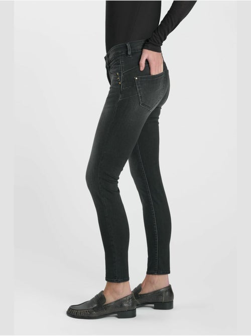 Jeans push-up slim tiro alto pulp, 7/8 - Kiabi Jeans push-up slim tiro alto pulp, 7/8 - Kiabi