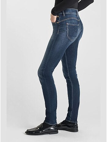 Jeans push-up slim tiro alto PULP, largo 34