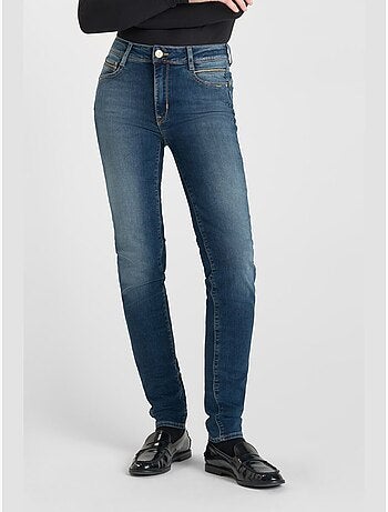 Jeans push-up slim tiro alto PULP, largo 34