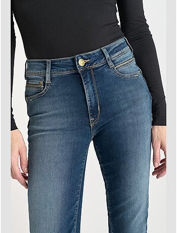 Jeans push-up slim tiro alto PULP, largo 34
