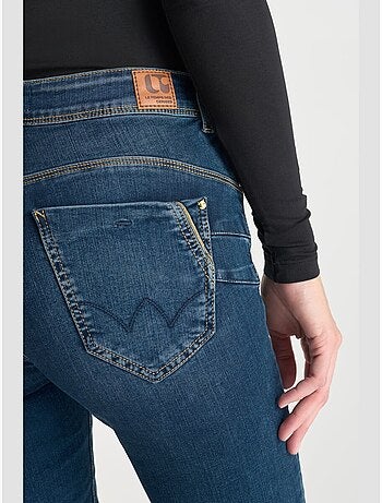 Jeans push-up slim tiro alto PULP, largo 34