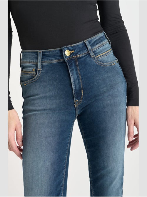 Jeans push-up slim tiro alto PULP, largo 34 - Kiabi Jeans push-up slim tiro alto PULP, largo 34 - Kiabi