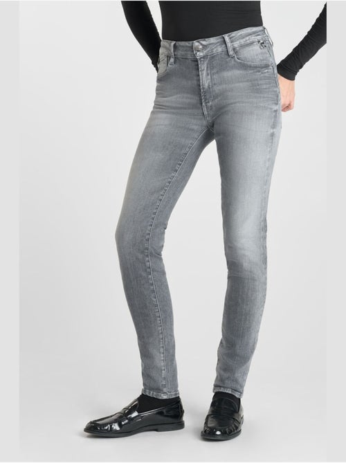 Jeans push-up slim tiro alto PULP, largo 34 - Kiabi Jeans push-up slim tiro alto PULP, largo 34 - Kiabi