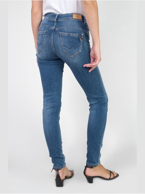 Jeans push-up tiro alto PULP, largo 34 - Kiabi Jeans push-up tiro alto PULP, largo 34 - Kiabi