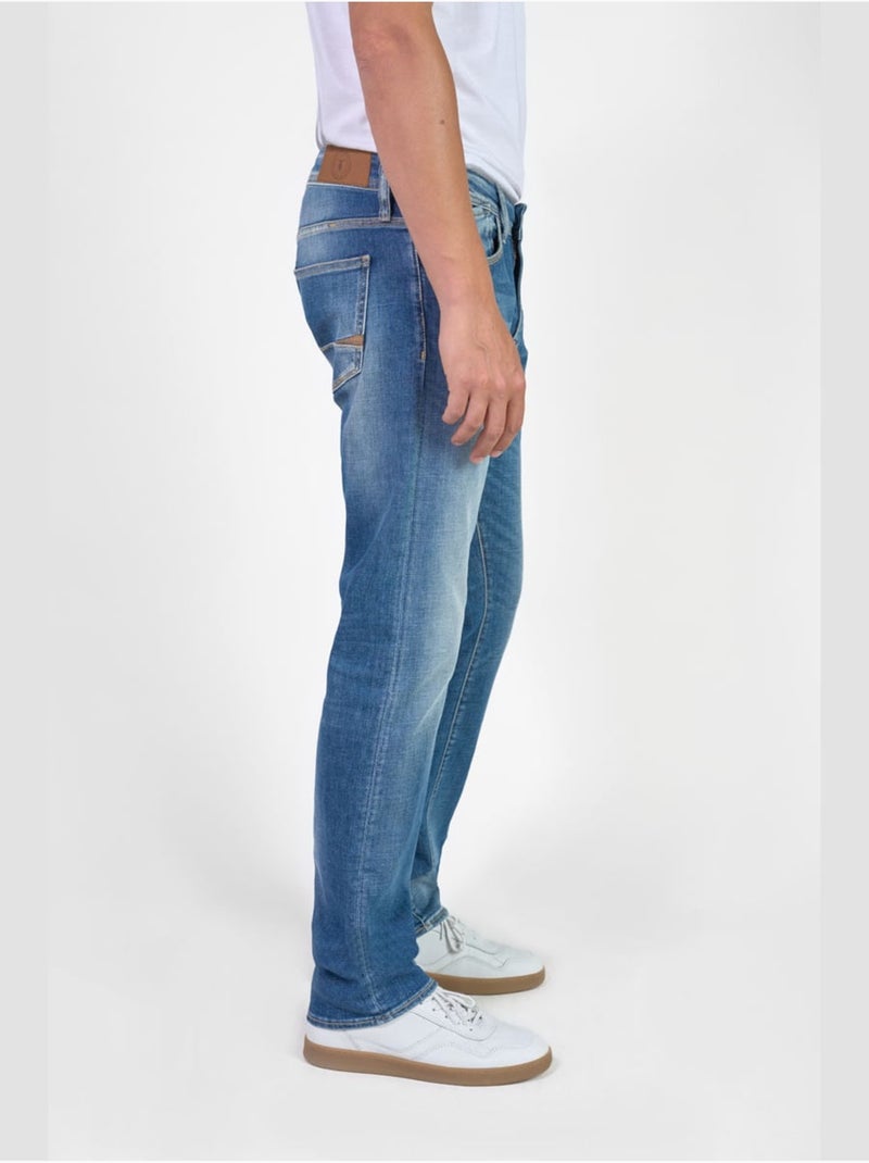 Jeans recto 800/12, largo 34 Azul - Kiabi