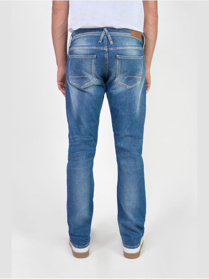 Jeans recto 800/12, largo 34 Azul - Kiabi